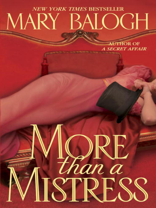 Title details for More than a Mistress by Mary Balogh - Wait list